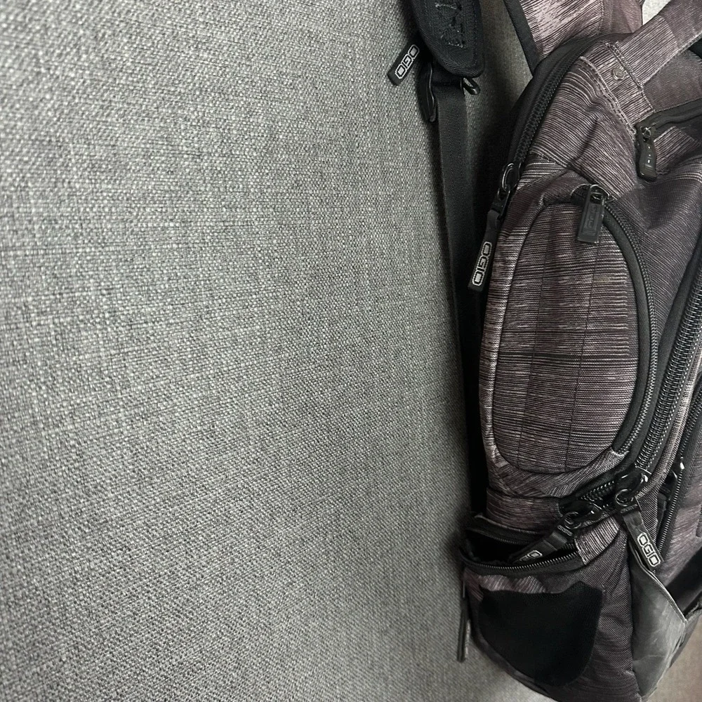 OGIO Squadron RSS Backpack Laptop Bag Travel Carry On School Gray Black